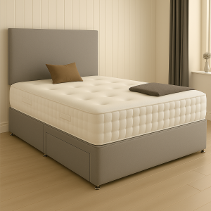 Tendersleep Cashmere 1000 Divan Set - PLUS 2 FREE Drawers & Strutted Headboard