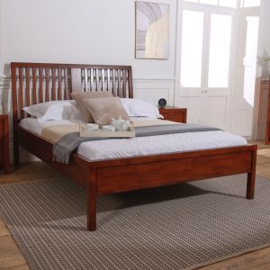 Java Mahogany Bed Frame