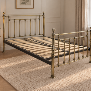 Balmoral Antique Brass Bed Frame
